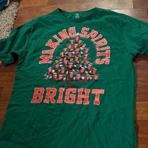 Green Christmas T Shirt